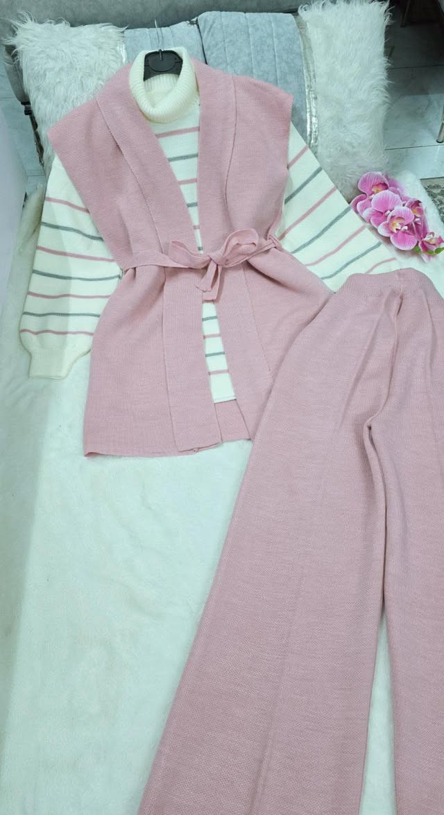 طقم تريكو تلت قطع
الوان بصور طول بغطي الورك
مقاس فري بلبس 36 38 40 42


**إذا كنت صاحب هذا الإعلان وتريد حذفه لأي سبب، رجاءا أرسل رسالة إلى الدعم الفني**