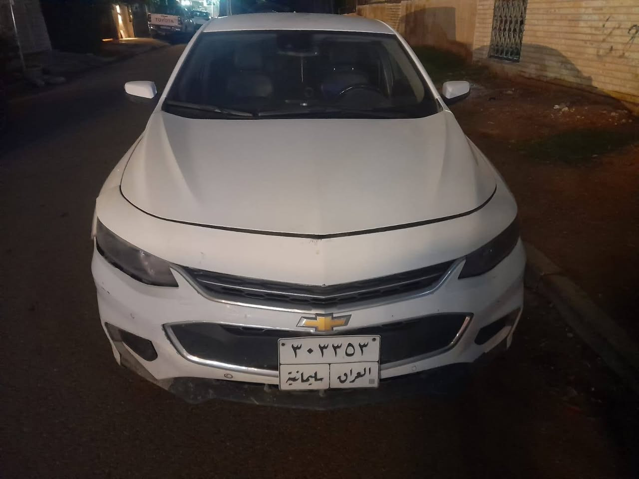 السلام عليكم ماليبو موديل ٢٠١٧لبيع السيارة كير محرك جدد بيهة طخة بلباب مال السايق وجاملغ بي بارد بصيط رقم اربيل السعر٨٨وبيهة مجال العنوان بغداد الكرخ رقم ***********
