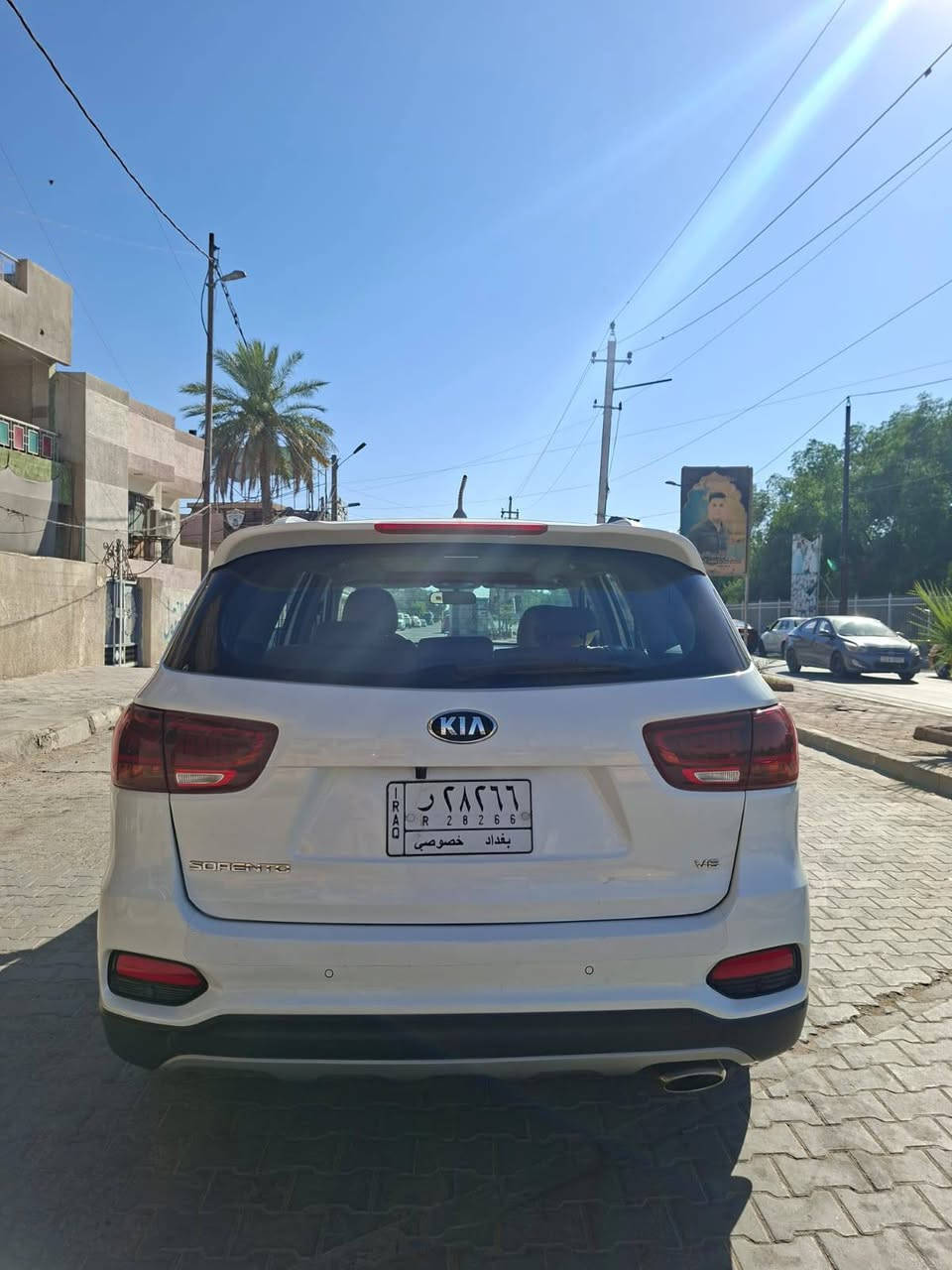 السلام عليكم سورنتو موديل 2019سيارة v6  كير  ومحرك مكفول  مكفولة من الضربة والبارد تبريد وتدفئة شغال حدادة صدر مكفول  سيارة بانوراما حساسات  امامي خلفي بصمة  تشغيل سيارة باسمي تحويل مباشر  سعرهة 245$ وبيها مجال مكان السيارة بغداد الشعلة رقم ***********
