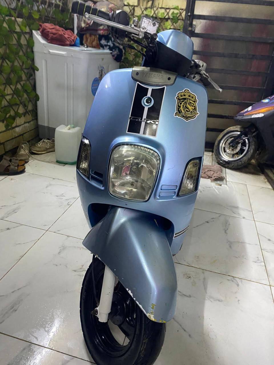 السلام عليكم دراجه. بوليس للبيع دراجه نضيفه خير من الله كهربائيات شغاله سلف وهندر شغال دبل اشاير لا يتات امامي وخلفي شغاله دراجه كلش نضيفه. العنوان بغداد حي الرحمه السعر 650  وبيا مجال حك الجيه ***********
