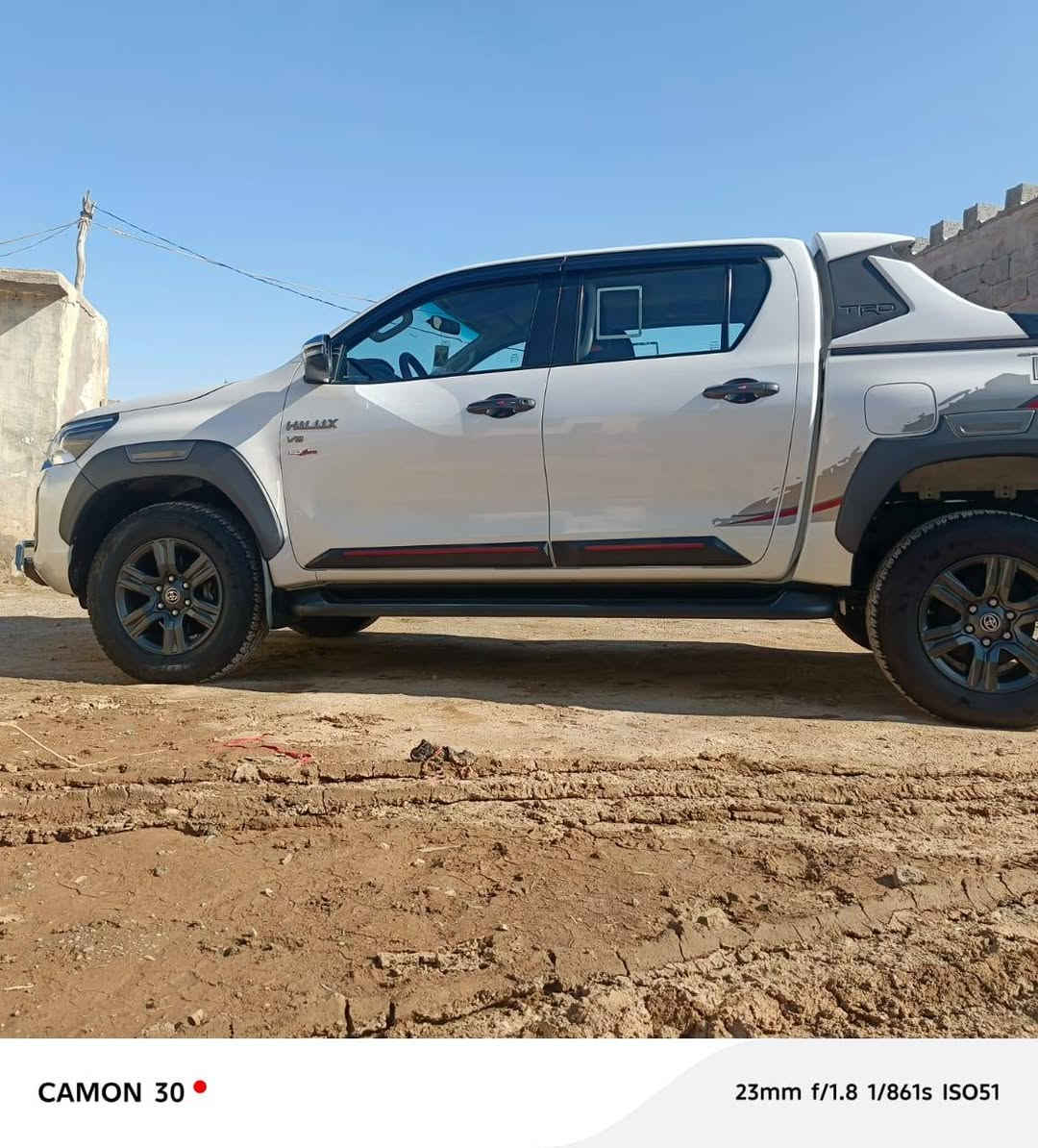 للبيع بيكم TRD تي ار دي موديل 21 مكفولة كفالة عامة لاصبغ ولا تبديل ماشية 108 تخم تاير جديد السيارة على وضع الشركة السعر 330 بيهة مجال بسيط مكان السيارة ديالى ***********
