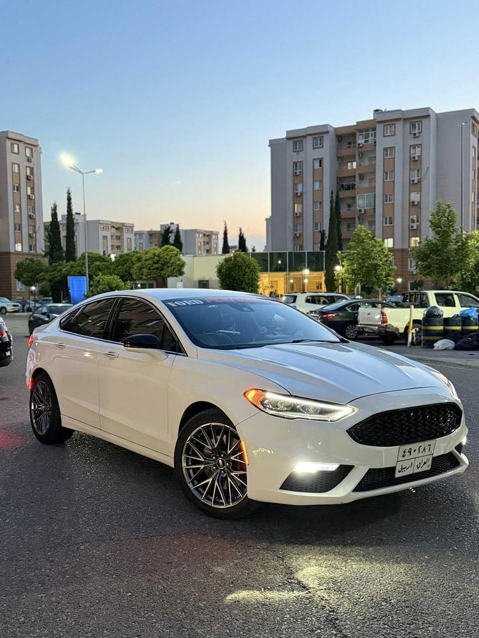 Fusion sport V6 twin turbo 🚀🇺🇸
عشاق التميز قطعة نادرة من اصل ٥ سيارات بل عراق فقط فورد فيوجن سبورت ٢٠١٧  

الضرر قطعتين فقط بوند جاملغ جهة النفر بدون بواخل بشرط .. بدون ايرباك 

v6 twin turbo 2.7 مكينة

السيارة دينار مصرف مابيهة

دبلات كهربائية

بصمة وتشغيل عن بعد

كشنات حضن وكنتارة وجلد وخزن وكهرباء وتدفئة

السيارة مواصفاتهة المعروفة

تسارع من ١٠٠٠٠ اب ٤ ثواني فقط

واقتصادية متصرف بانزين

عليهة كزوز كامل

boomba blow off valve عطاس توربو من

 

السيارة مبرمجة تاخذ بانزين عادي ومحسن و سوبر

على السوبر٤٥٠ حصان على المحسن ٣٥٠ حصان و على العادي ٣٢٥ حصان

***********
مكانهة دهوك و السيارة ١ من ٥ قطع بل عراق
