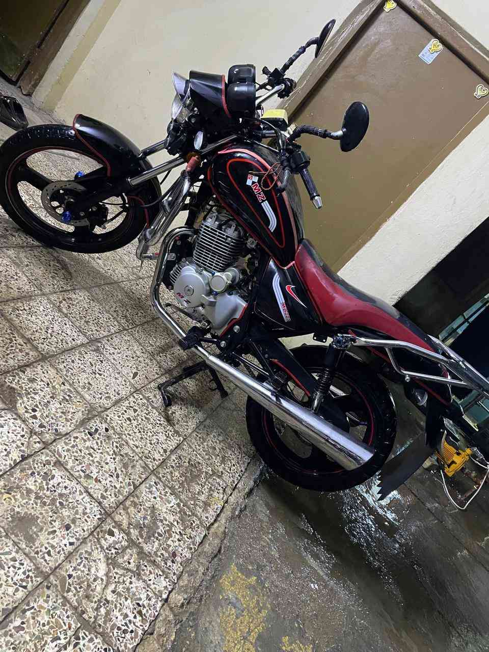 سلام عليكم ادمن وافق
ماطور mz موديل 2022شهر 11
اوراق كامله + بصمات 
أي ستفسار ***********
