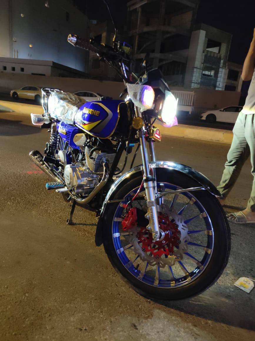 السلام عليكم إيراني 25 عل وضع الشركه محرك 150 ونقص برقي مابيه السعر 875وبيه مجال شي قليل اتصال ***********
