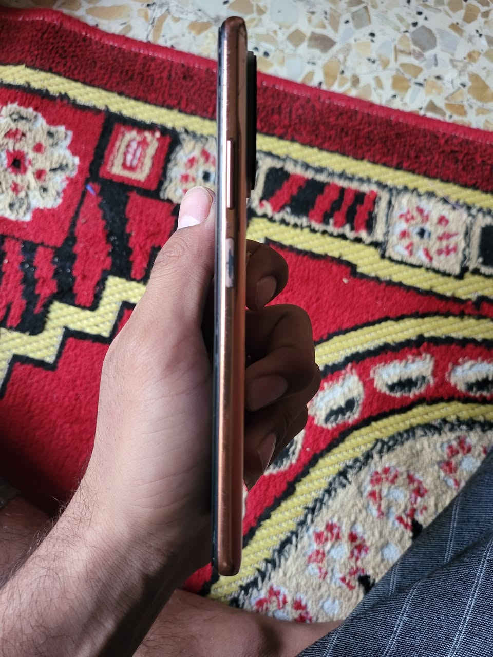 سلام عليكم جهاز ريلمي البيع او مؤاوس جهاز نضيف حيل بس بي فطر بل ضهر يم الكامرا مبين بتصوير سعؤه ١٣٠ ةبي مجال يرهم مراوس.


**إذا كنت صاحب هذا الإعلان وتريد حذفه لأي سبب، رجاءا أرسل رسالة إلى الدعم الفني**