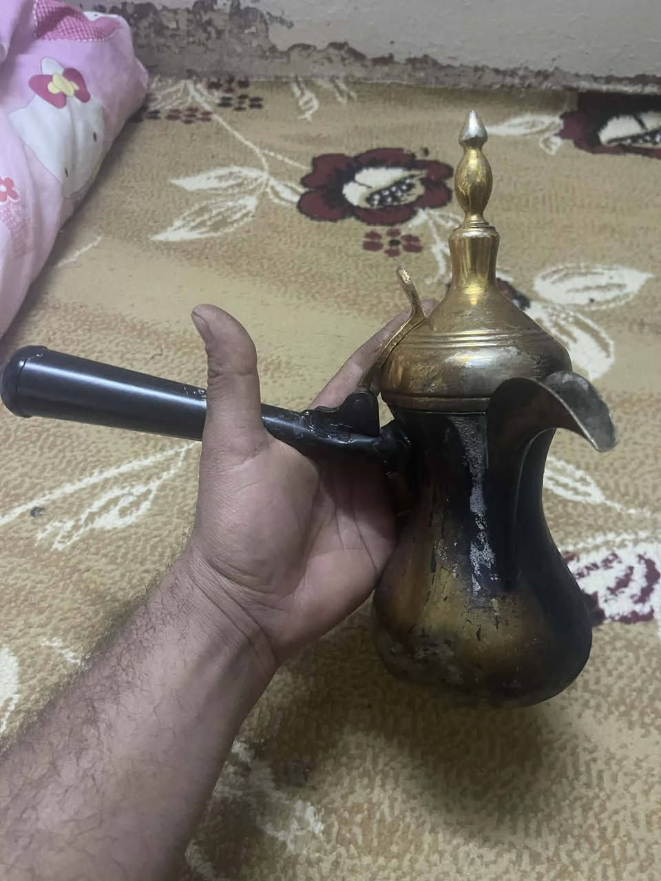 مصب كهوه يدا ✋ يسار
نحاس مثل مموظح بلصوره بي ختم بلاسفل
اعلى سعر ابيع .


**إذا كنت صاحب هذا الإعلان وتريد حذفه لأي سبب، رجاءا أرسل رسالة إلى الدعم الفني**