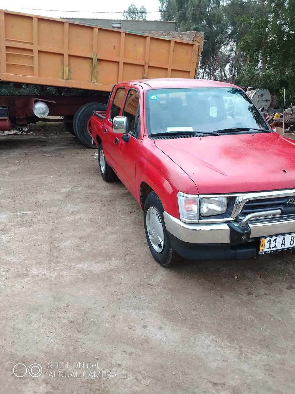 السلام عليكم بيك اب 2001 دبل قماره احمر رقم بغداد انگليزي بسمي السعر 65. المكان بغداد  ***********
