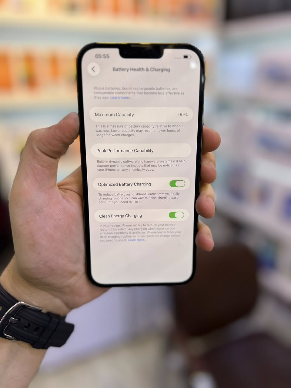 ايفون 13 بروماكس ذاكرته 512 و بطاريته 90‎%‎ الجهاز ملحقاته كاملة و نظافته الف بالمية زلغ مابي و بي ضمان هم 🔥
السعر 725 الف 💴
العنوان بغداد / البياع / شارع عشرين / قرب قاهر الاسعار
اتصل على ***********📲
