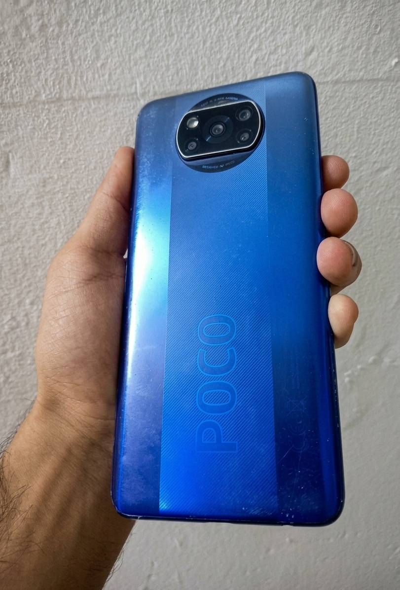 للبيع أو امراوس Poco X3 Pro مكفول كلشي ما امبدل بي
فقط بي فطر بلشاشه بلطرف ليجوه شعرايه وحتا مرات ما يبين 
فطر صطحي مثل ما اموضح بلصور وما أماثر أبد أما الباقي كله مكفول صوت شحن كامرات اتصال انترنيت 
*المواصفات* ببجي 90فريم* الذاكرة 256GB* الشاشة120هرتز* *سلسه واللمس سريع البطارية 5160الاف كامراته4K
بي سماعتين ستيريو صوت كلش عالي، بصمة جانبية سريعة 
(السعر 100الف)( يجي ويا كفر و لاسق شاشه) 
(مكاني بغداد ابو غريب)(وهاذه رقمي ‏‪0774 608 7873‬‏ بي) واتساب (توصيل ماعندي  )
