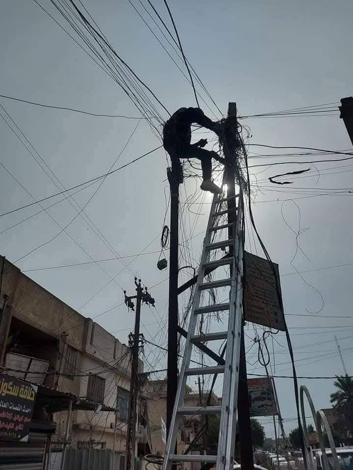 كادر تصفيه وايرات السحب شغل مجاني اي واير متروك نشيله  نشدهن ونرفعهن اي واير ينكطع نت
كادر تصفيه وايرات السحب شغل مجاني اي واير متروك نشيله  نشدهن ونرفعهن اي واير ينكطع نتحمل مسوليته نمدله واحد جديد كافة المحافظات هذا رقم *********** مامتواجد على فيس
تيولة مجاني  فقط بغداد على حسابي كل مولده ٢ تيل وقبل لا اشتغل اترك مستمك خاص بيه يم صاحب الشغل
