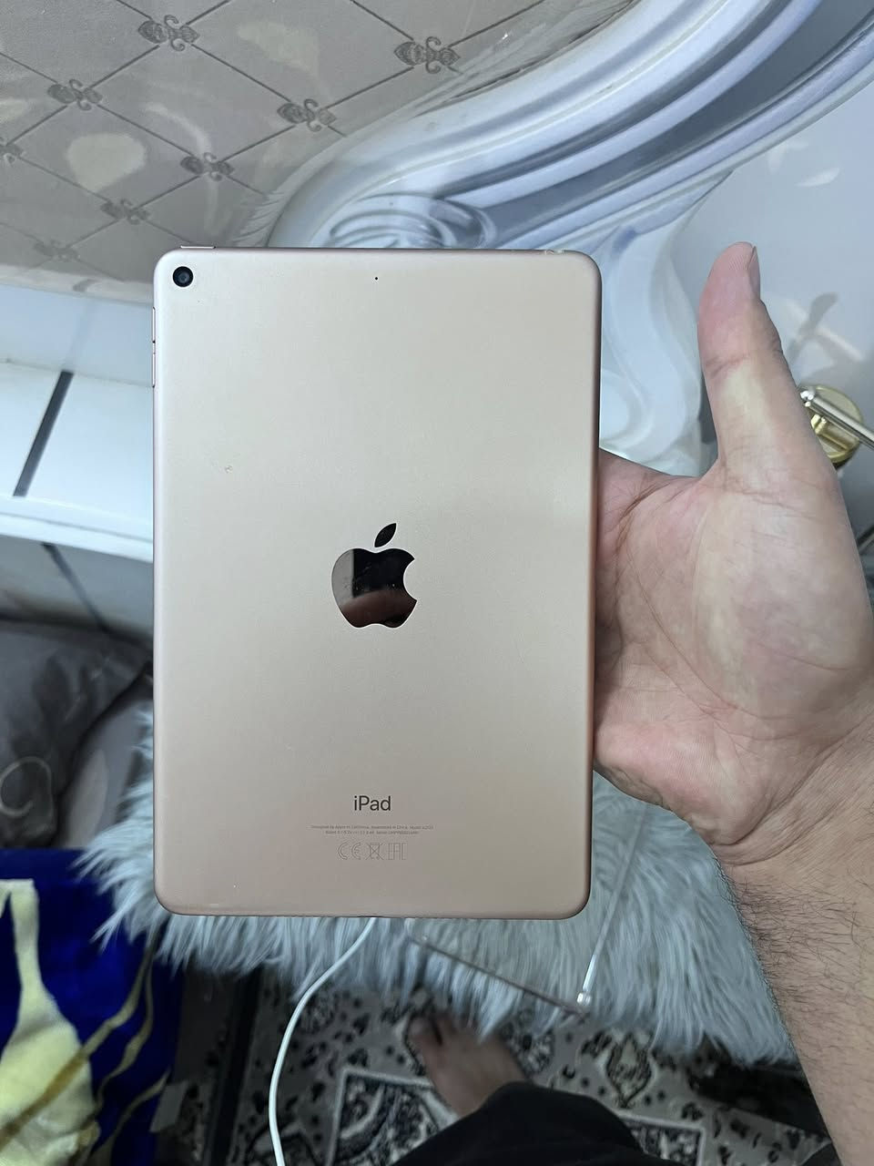السلام عليكم ايباد مني فايف (mine 5) 
نظافة ٩٨٪؜ تجي وتفحص الايباد فول نظافة ميهرب شحن
ما مفتوح ولا مصلح بدون ملحقات 
المكان بغداد العامرية السعر ٢٢٥ الف
رقمي ***********
