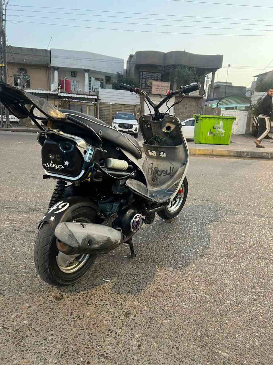 السلام عليكم مكلف ب نشر
ماكس قجمه حربيه 
كلشي شغال كلوبات سلف هندر
 مشيها يدك معدل ١٠٠ 
بس نقصها جوزه 
السعر 550 بيها مجال بسيط 
مكان بصره امن داخلي 
***********
