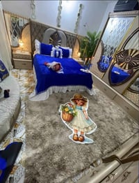غرفه تركيه ضخمة ١٠ قطع الخشب الاصلي الضهر كله بلوك نظيفه مابيها ضرر عن...