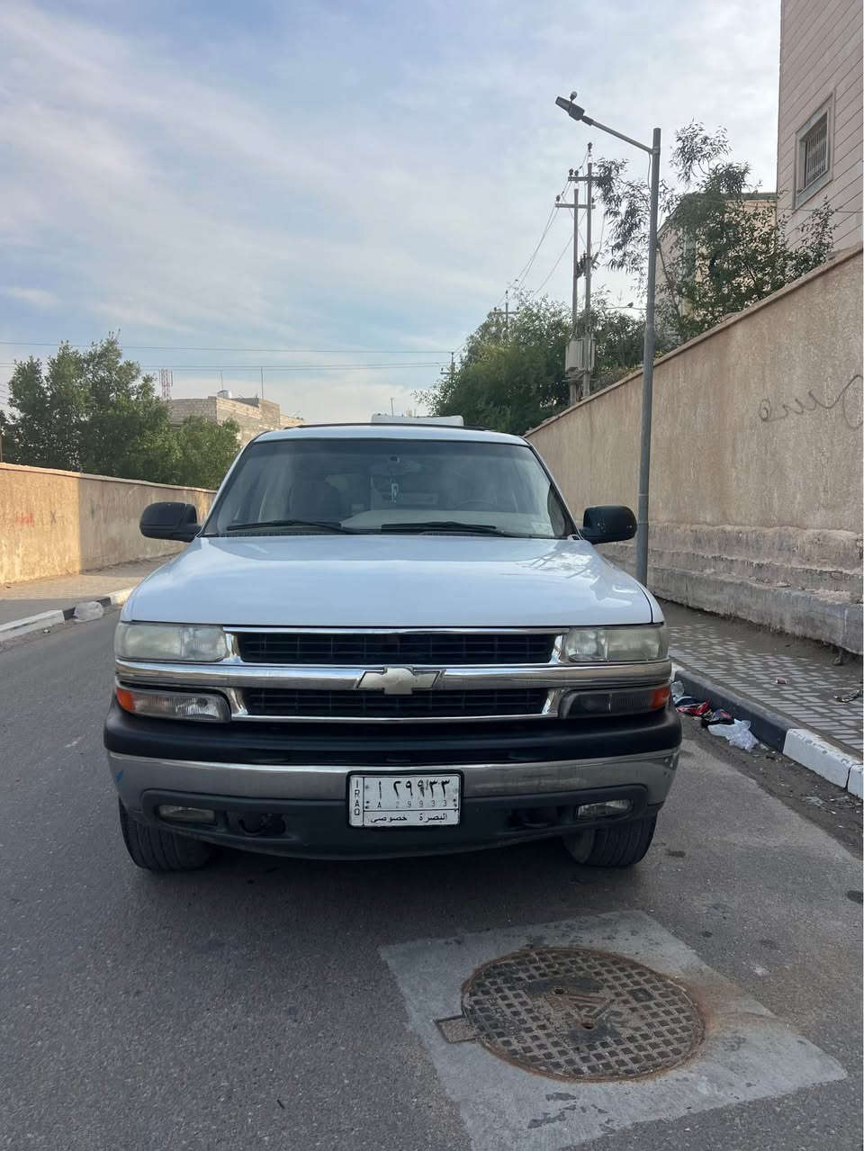 سلام عليكم تاهو 2004 رقم بصره مشروع وطني 2028 مكفوله من الكص وضربه ولعيب شرعي ولصوليات مكينه 5/300 مكفوله تبريد شغال حداده جديده طخم تاير ويلكب جديد تحويل ثاني يوم السعر 93 رقم الهاتف *********** العنوان البصره الزبير حي الصحفيين ابو الخصيب, البصرة
