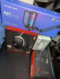 كيبورد ROG TKL • سماعة THETA 7.1 • بغداد شارع فلسطين