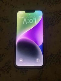 سلام عليك تلفوني ايفون 14 عادي  نضيف ما مفتوح بطاريه 97 شاشه بلادي  نض...