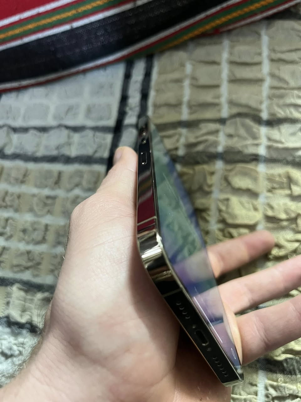 ايفون ١٢برو ماكس ذاكره ٢٥٦  جهاز جديد  فطر زغير بلحافه ماواصل الكامرات فيس ايدي شغال بطاريه ٨٠  جهاز #مقفول ايكلود  قيمه بل يرضي الله وخذه  مكاني بغداد المشتل  وماعندي توصيل ابيع من باب البيت رقمي ***********
