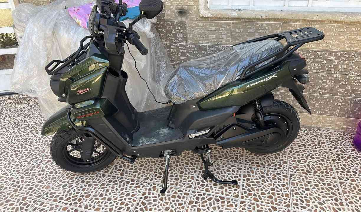 دراجة شحن للبيع 
نوع ( اباتشي) موديل 2024 
دبلات بحالة جيده بريك هايدروليك 
البطارية بحاله جيدة 
للتواصل على هذا الرقم ***********
