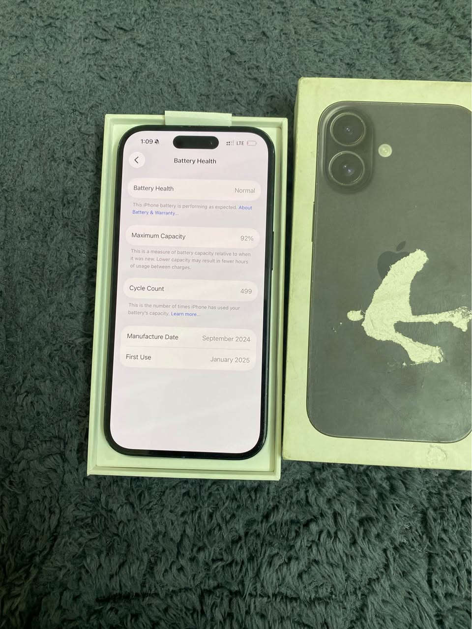 ئایفۆن 16دووکامیرە  خوار هەموو بازاڕ
128گێگا /ch دووسیمکارت خەلیجی کارتۆن ئەسل
پاتری 92🔋 499جار شەحن کراوە فەیس ئایدی ✅
تەنها پشتی ئەو درزەی هەیە نەکراوەیە بەزەمان هەوا
شاشەی وردە شوختی هەیە درعی لێدەی دیار نییە
بە هەرزان ترین نرخ شوێن کەلار گەیاندمان هەیە🚕
***********ئاسیا&واست ئەپ كالار, السليمانية
