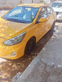 اكسنت وارد امريكي حادث جاملغ خلفي فقط سياره جاهزه من كلشي مصفر بسمي رق...