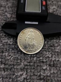 فرانك سويسري • فضة ٨٣٥ • ١٩٦٢