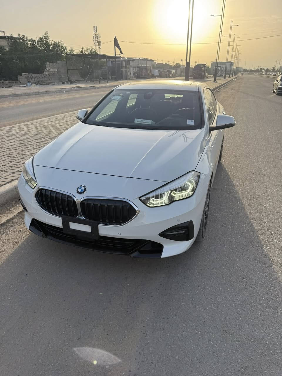 BMW 228i   موديل 2024 ماشيه 4000 حادثه بجم تبديل بنيد او دعاميه فقط بدون رقم تترقم اي محافظه /***********
