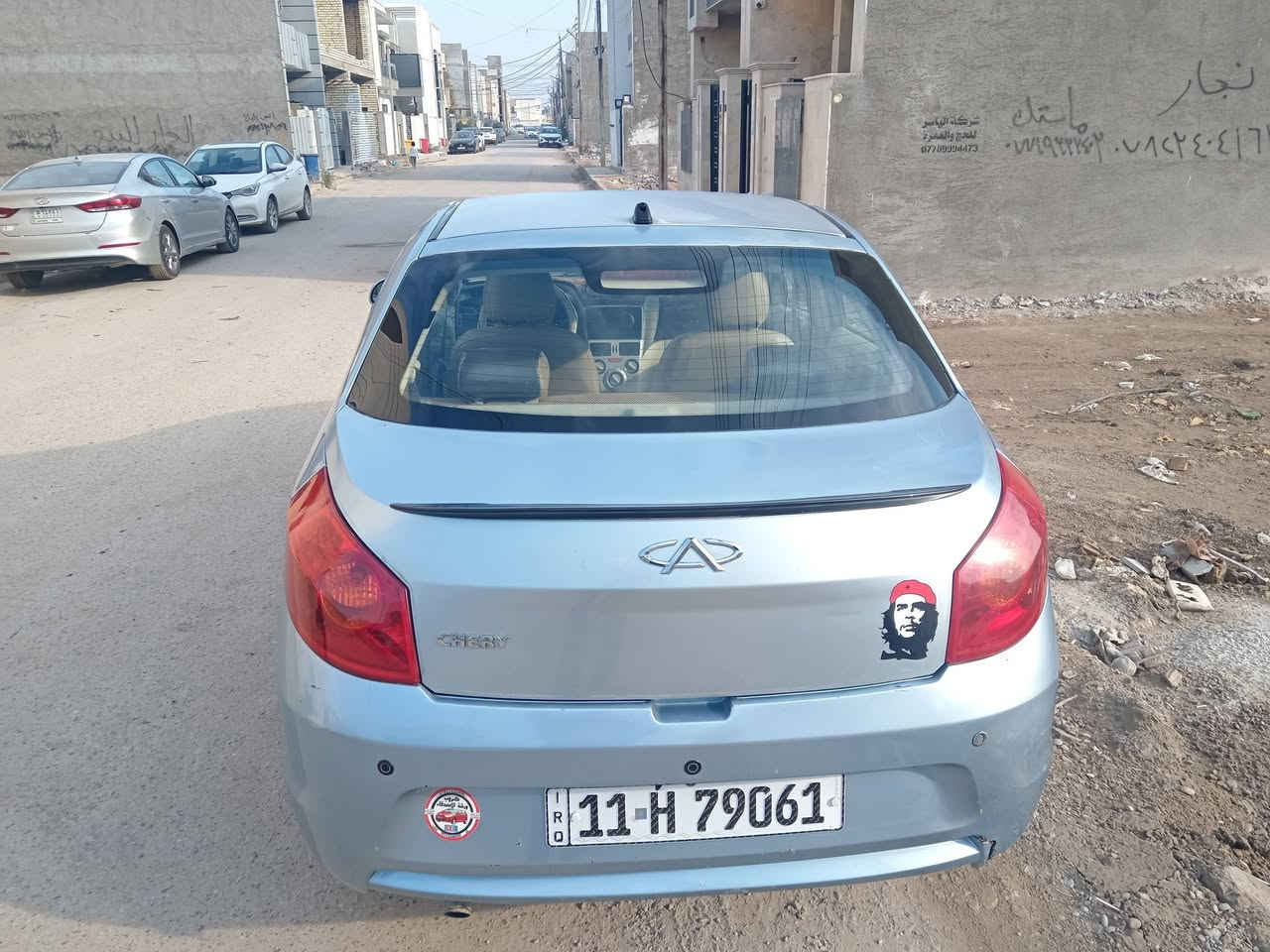 السلام عليكم سياره شيري فلاوين للبيع موديل 2011 سياره نضيفه وحلوه بيه صبغ اثر جراد البنيد وسياره نضيفه حيل كير ومحرك مكفولات تبريد ثلج سياره رقم بغداد بسمي مكان بغداد حي الجهاد السعر ٤٤
***********
