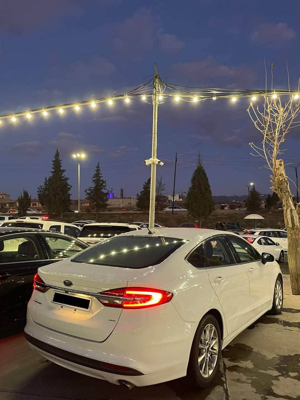 Ford Fusion SE 2.5L
2017
Clean Title 
‎مكينة 2.5L i4

‎كلين تايتل دخولي إبراهيم خليل يعني مكفولة من ضربة و سيارة نظيفة مال بيت 
‎مواصفات:
‎كشنات كهربا
‎تبريد مركزي 
‎حاسة
‎تبريد متفرق …..

‎بي إدامة دائمة و كلشي جديد بي 
‎٤ تايرات جديدة 
‎باتري جديدة قبل جم يوم بدلتها
‎دهن و فلتر جديد 
‎سنوية جديدة و باسمنا لحد٢٠٢٩
‎كل شي بشرط (تحويل، غرامة، مكينة، كير، صبغ ….)
*********** فايبر السليمانية, العراق

