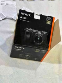 كاميرا سوني 6400 للبيع مصور بيها فقط 5 صور للفحص بعدها كلش جديده  رايد...