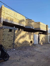 هيكل مساحة 200متر سند 25 جوه غرفتين صاله هول مطبخ صحيات فوك غرفه هول ب...