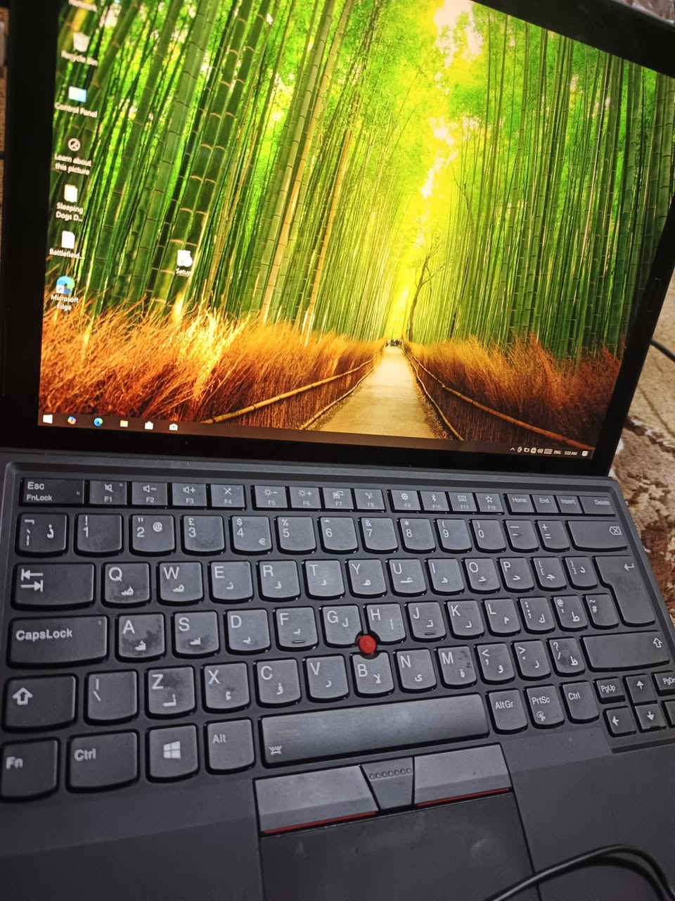 السلام عليكم 
للبيع  لا بتوب  ( think pad  x1        
lenove ) 
   gen 8 core i 7
  256 ssd ذاكره 
   ram 16 
الشاشة k3  يعني دقة فول  جودته 
منافذه من نوع يوسبي تايبسي  منفذ شحن كذالك
لابتوب قابل للفصل
ملاحظه مهمه  (لمس  مايشتغل فقط باقي كله يشتغل  لمس ماله ماعرف برنامج تعريف يرادله او صيانه مادري  ابيع هيج اني  بس نطي شغال كله )  يشغل العاب  gta v  طوبة 2017 و2019 sleeping dogs  gta lv  وبعد هواي العاب 
 لابتوب  نظيف نظافته من 90 الئ 80   
سعره 300وبي مجال


**إذا كنت صاحب هذا الإعلان وتريد حذفه لأي سبب، رجاءا أرسل رسالة إلى الدعم الفني**