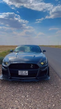 Ford mustang ecoboost v4  2016  سعر110 وي مجال بسيط او مراوس  الحادث ق...