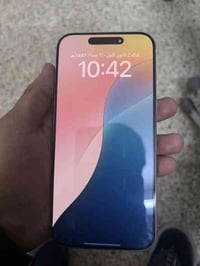 آيفون 16 pro max كفالة عامة  بطارية100 ذاكرة256  جهاز ماستر  السعر 145...