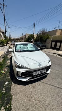 mg 3 للبيع  موديل 2025 بيضاء رقم اربيل بأسم الشرعي شرط التحويل نظيفة م...