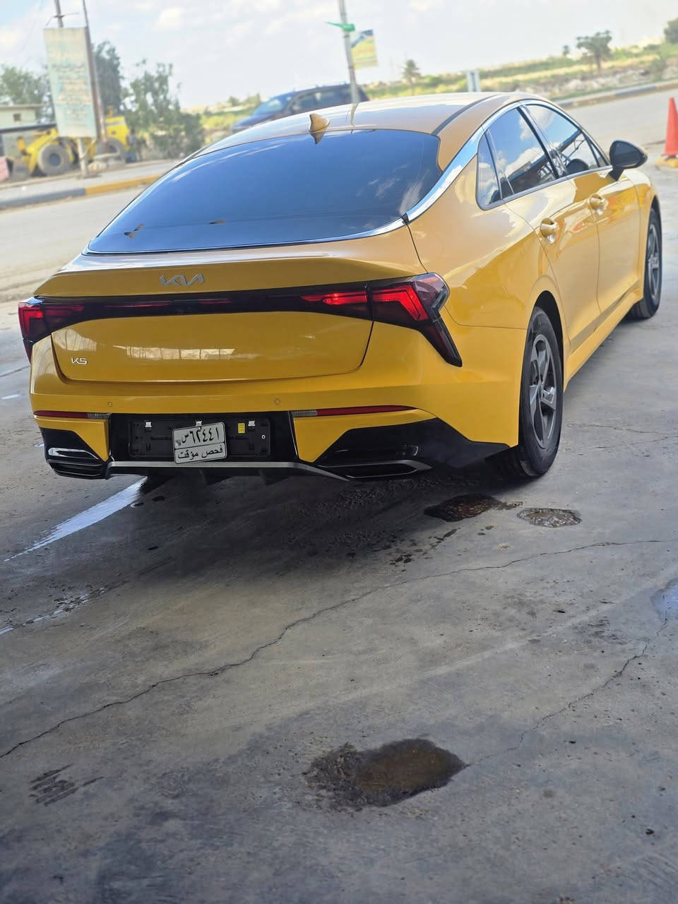 كيا k5 موديل 24 غاز 
برتقالي مصفر استخدام اجره المنفيست
محرك4 سلندر غاز مواصفات واضحه بالصور 
السياره قطعه وحده تبديل بدون دواخل 
السعر ١٩٥ مكمركه وجاهزه تترقم اجره جميع المحافظات 
***********
***********
مكتب الربان للسيارات الكورية الديوانية نهاية الشارع الخدمي حي الجامعه
