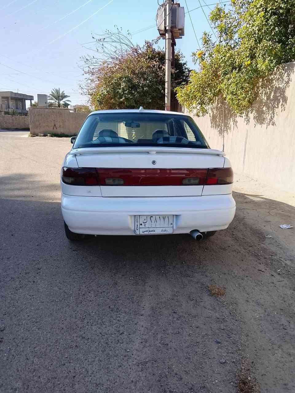 السلام عليكم للبيع سيفيا رقم بغداد مشروع وطني محرك ١٦٠٠ مفتوح كير اوتو محرك وكير شرط تدفئة وتبريد شغاله كهربائيات الكل شغاله حداديه تايرات نضيفة اخياس ماكو شرط السعر ٣٥ العنوان صلاح الدين الضلوعيه للإستفسار ***********
