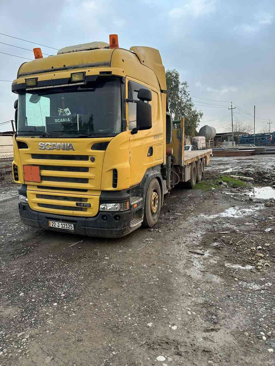 سياره اسكاني كرين مؤديل2005 كرين12تن فاسي 5سلايت 2ده ست  3روون مه كينه 470R سحر550 مه جال ره قه م ته له فؤن ***********
