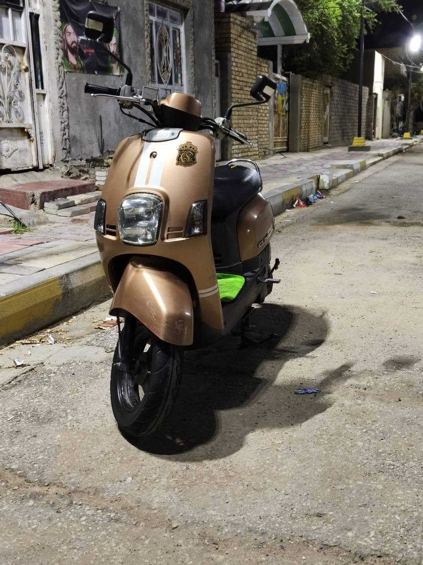 دراجه للبيع ماكس بوليس مقفوله من البرغي السعر 950 بيها مجال العنوان زينويه ناحيه اور قرب صفي الدين ***********
