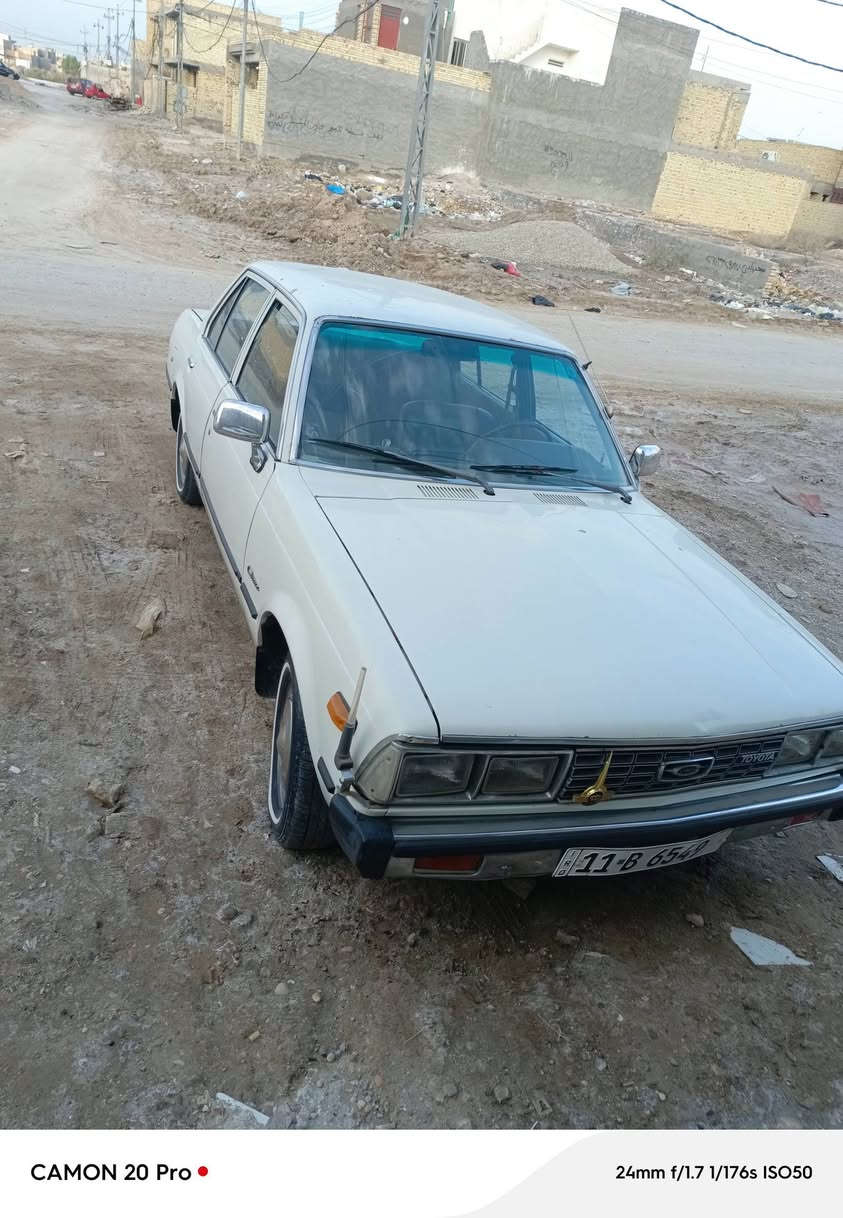 سلام عليكم
كرونا موديل ٨٠ مصبوغة احزام فقط 

تبريد تدفئة كيچات كلها شغالة وكشناتها بلادية وبيها شاشة اندورايد خمسة كير ورقم انكليزي بغداد جديد وهزة جديدة وبسمي بيها خيط تبخير رايدها ٤٢ وبيها مجال قليل 

كوت ***********
