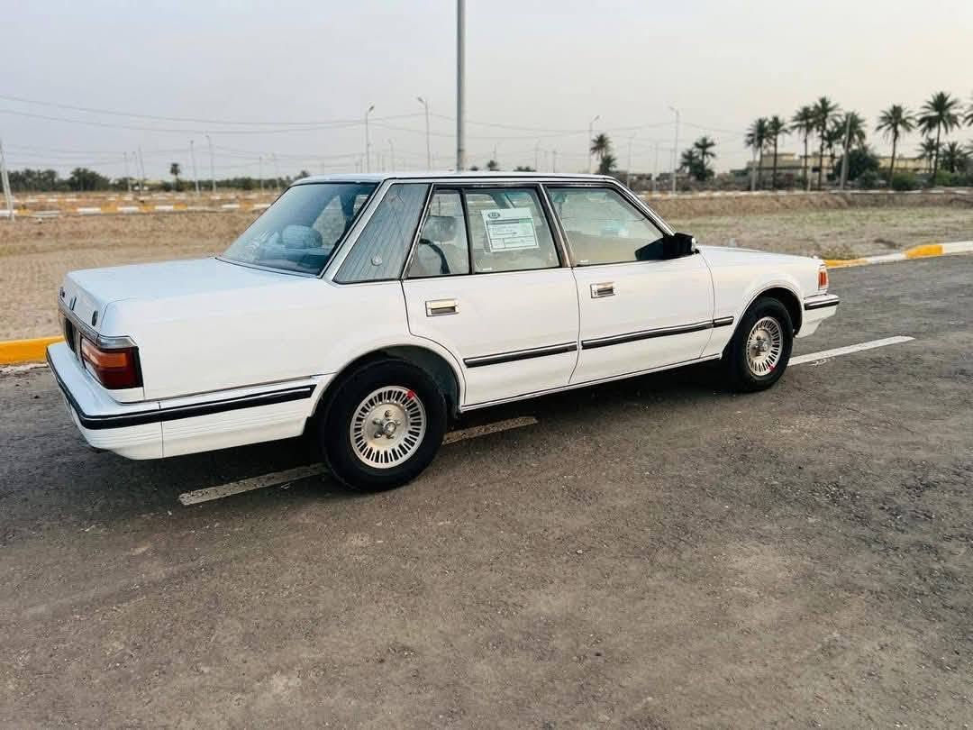 سوبر 1987 مكفولة ابلادية مال شركة
بدون صبغ على وضع الشركة  
كير اوتوماتيك اصل محرك 5M ابلادي مكفولات شرط 
كشر مكفول ابلادي صبغ الشركه
رقم بغداد انكليزي مشروع وطني مجدده لغاية 2030 تحويل ثاني يوم 
تخم تاير جديد توني شاده صدر جديد كهربائيات كله شغاله عل وضع الشركه تبريد ثلج تدفئه شغاله اريل كهربائي سنتر لوك ريمونت شاشه منظومة زنون اصليه 
للاتصال + واتساب
***********
***********
***********

