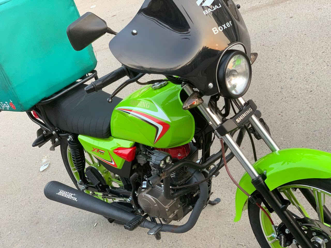 السلام عليكم دراجة شاينك موديل 2024 منزله قبل 3 اشهر دراجة نضيفه راح تدخل  14 الف ماشيه استفسار على رقم 
***********
