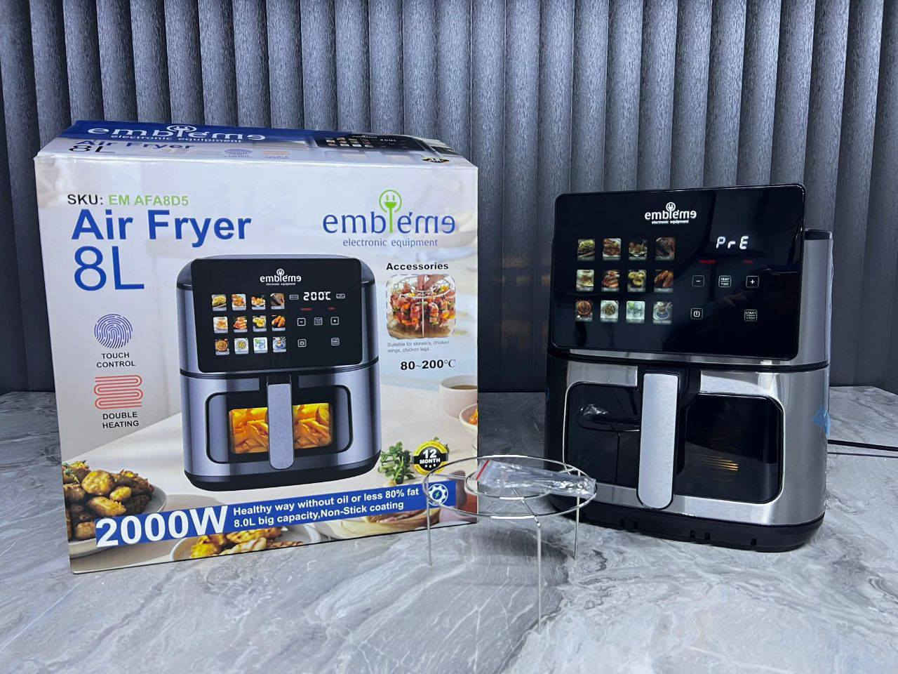 لاول مره قلاية امبليوم شاشه ايباد دبل هيتر بالاعلى والاسفل
حجم 8 لتر  
🔹خاصية تذويب الطعام الجامد
🔹نافذه للرؤية + اناره داخليه 
🔹قدرة 2000 واط
🔹شاشة ايباد لمس كبيرة + انظمة طعام مختلفة
🔹امكانية التحكم بالهيترات ( تشغيل او اطفاء الهيتر )
مع ضمان سنة
توصيل بغداد 5 محافظات 6
#للتواصل مراسلة الصفحة
#الجميع
#السعر 115 الف بغداد 
           116محافظات


**إذا كنت صاحب هذا الإعلان وتريد حذفه لأي سبب، رجاءا أرسل رسالة إلى الدعم الفني**