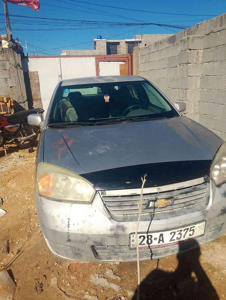 سلام عليكم 
ماليبو موديل 2006 محرك 6اسلندر  بسمي سعر 48وبيه مجال قليل سياره يردله شويه ترتيب مكان كربلاء المقدسة الشبانات 
***********
