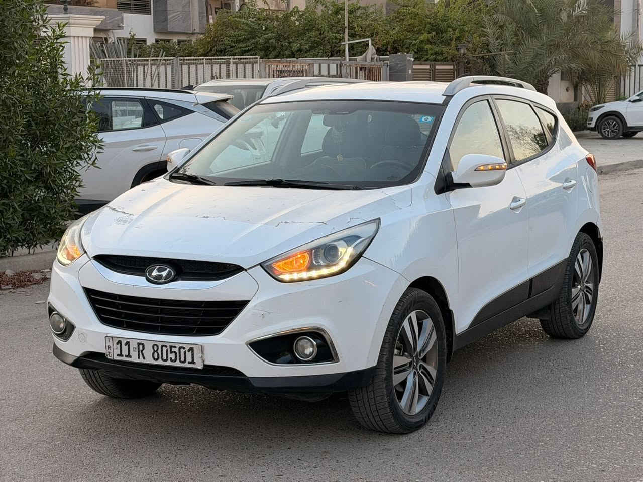 السلام عليكم توسان للبيع2014 خليجي مكفوله من الصبغ والضربه السونار مرفق بل صور كير محرك خير من الله ممفتوحات السعر 145 وبيه مجال مكان السياره بغداد مدينه الصدر *********** بي واتساب هم
