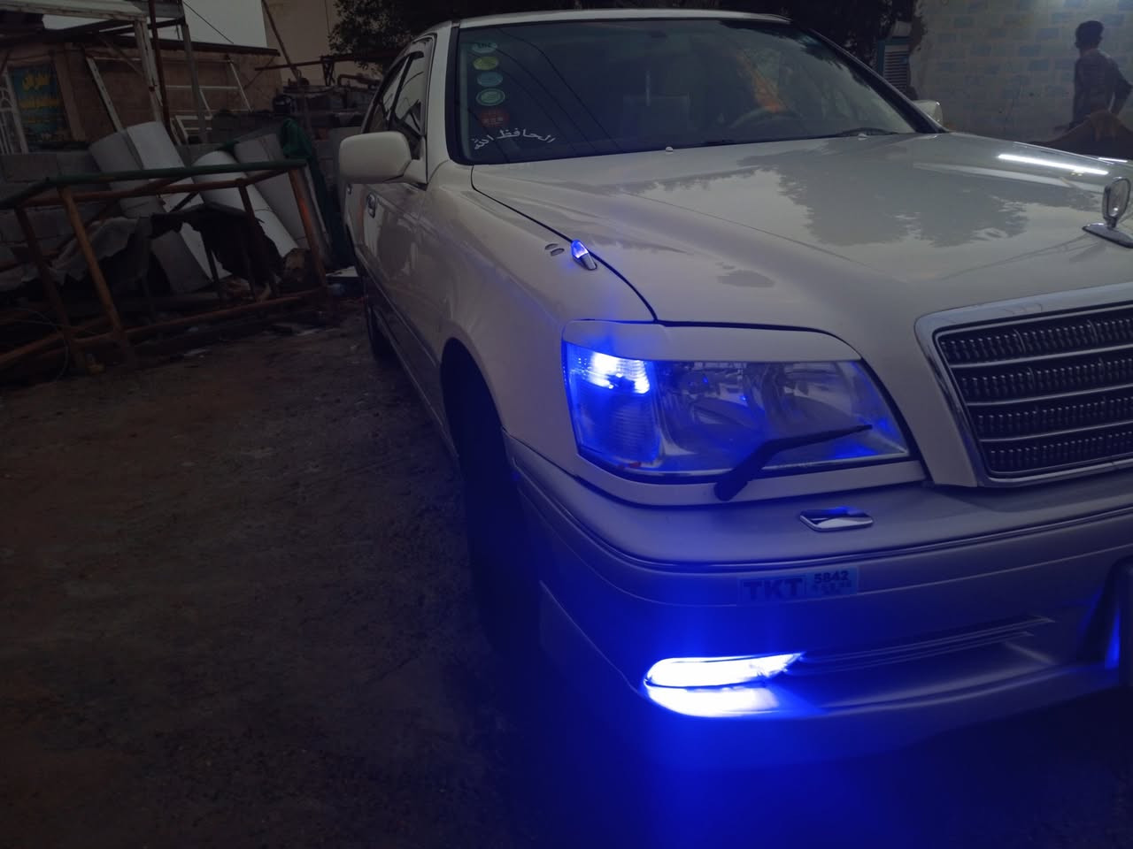 السلام عليكم 
ملكه للبيع فقط 
كفاله كص ونقل جثه وضربه قويه 
اربع دكم كرستال
دي فور جبير مكينه وكير جدد 
تبريد خلفي 
كشنات كهربائيه 
استيرن كهربائى 
ويل نجمه اصلي 
تخم تاير
ثلاجه 
سيارا جاهزه على اخر حبايه 
 حداديه حلوه ترايه حلو 
بيه دحجات سيارا بجاملغ الخلفي والجاملغ لامامي 
رقم كركوك مدفوع كمرك وضريبه جاهزه بس فلوس الرقم 
سعره 108 وبيه مجال 
عنوان نجف لاشرف ابو صخير 
***********
