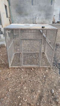 من رخصة الادمن المحترم  قفص ثقيل حديد درجه اوله يرهم الدجاج يرهم الطيو...