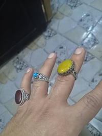 ٣ خواتم • فضة 925 • نجف