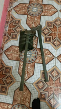 فاس او طبر امريكي اصلي  وحد كامل هوه ومعداته  وثاني ما وياه شي  ابيع ز...