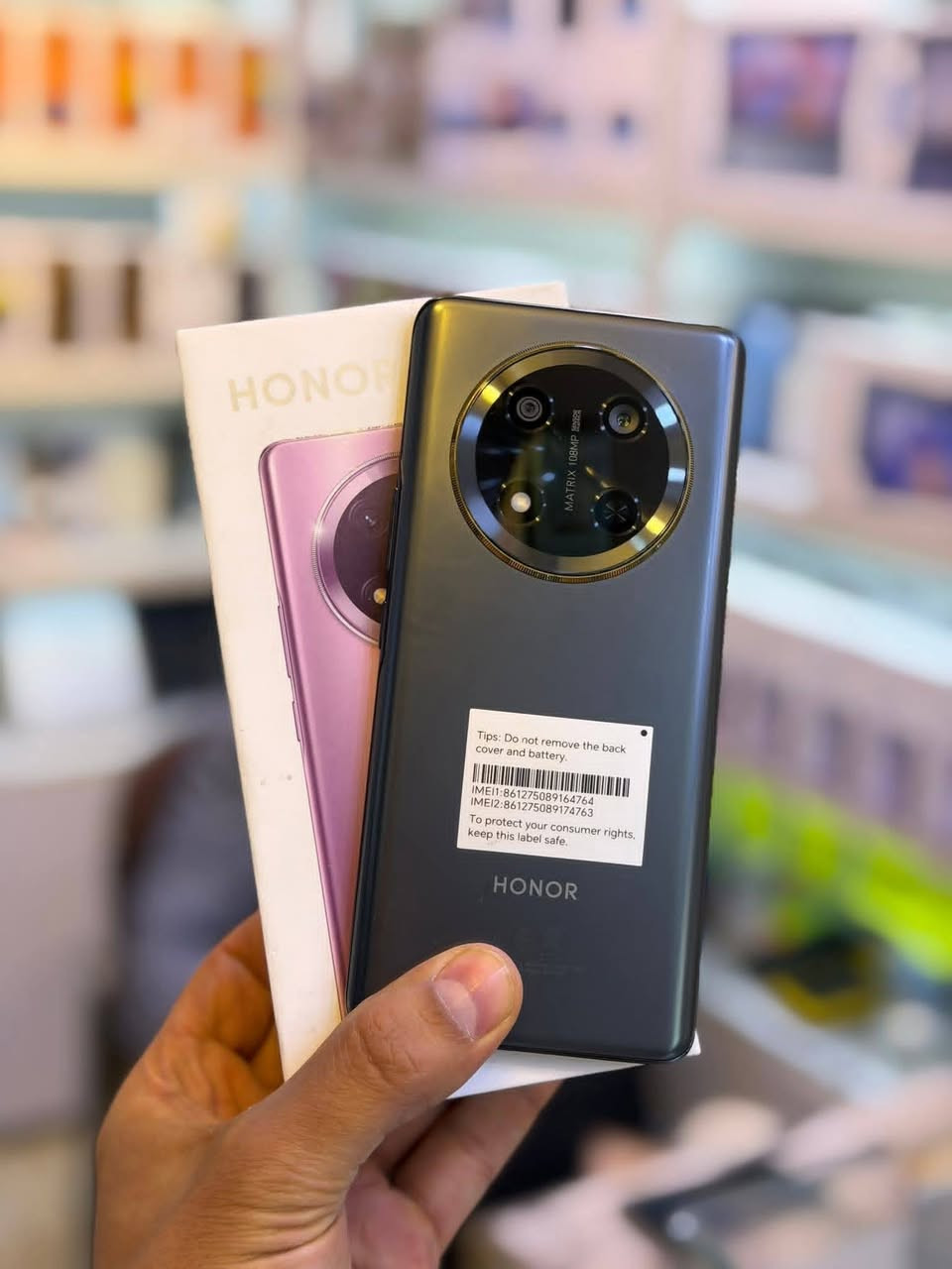 هونر x9c
العنده مراوس 13برو عادي 
ذاكره 256
اخذته قبل سبوع 450 الف
غرااضه بعدهم مامفتوحات حته الشاشه بعدها اللزكه بيها مال شركه
جهاز كلش راقي معروف بسوك
اريد اراوسه بايفون لان اني ماستخدم اندروند


**إذا كنت صاحب هذا الإعلان وتريد حذفه لأي سبب، رجاءا أرسل رسالة إلى الدعم الفني**