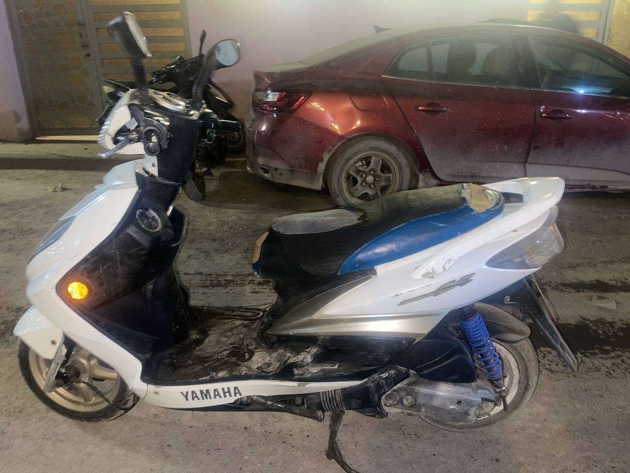 السلام عليكم دراجه سكنس فحل نازل خطين وارد كوري دراجه خير من الله نكره سلف بكل وقت  مكفولة كفاله عامه من كلشي دراجه شلعه ومعدل اشك الكاع تجي اشوفه بعينك كهربائيات كله شغاله جيب فيتر والفحص السعر700 الف وبيهه مجال حك الجيه الرقم ***********
